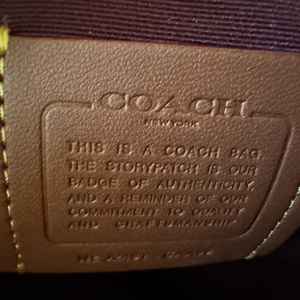 Coach Heart Mini Crossbody Bag with Bow Print - NWT $350 MSRP - Picture 11 of 11